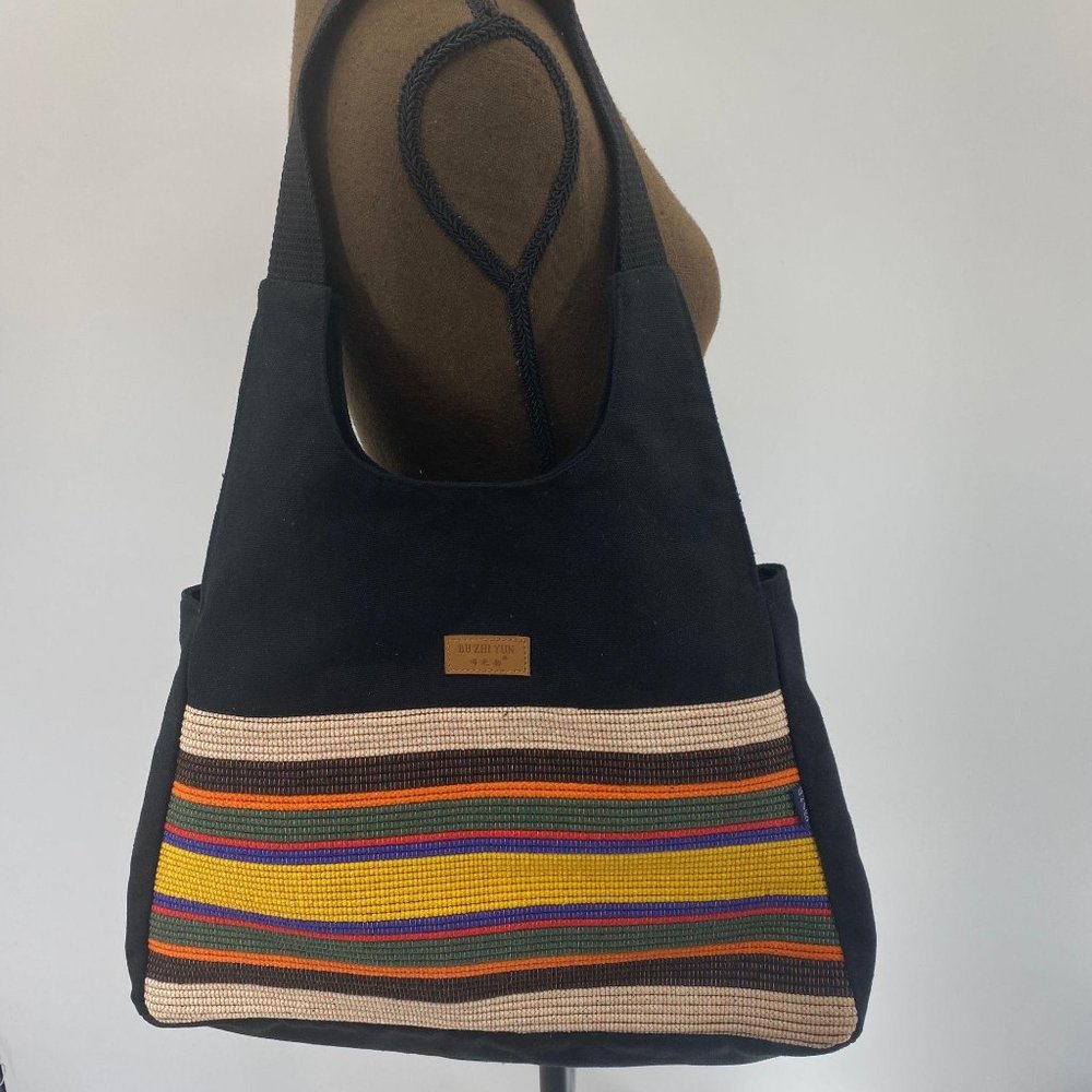 Bu Zhi Yun Boho Woven Tote Bag